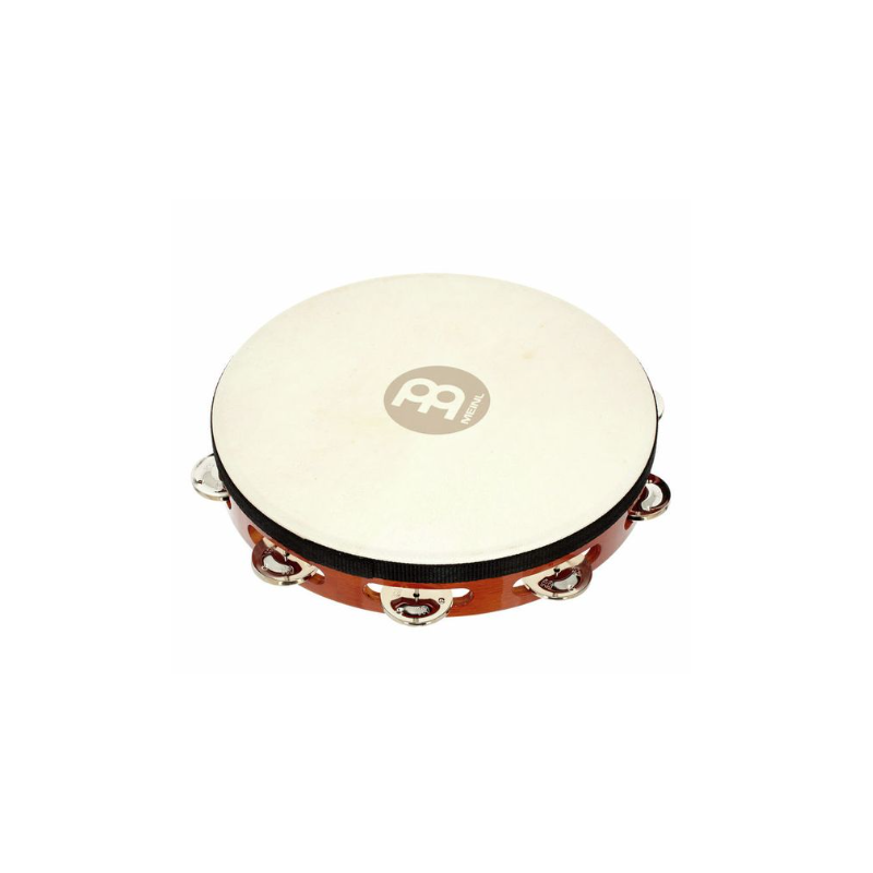 MEINL PERCUSSION - TAH1AB - Tambourine wood with brown leather for