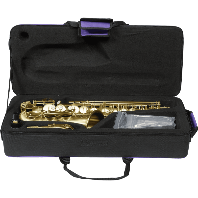 Sib Saxophone Soprano Sax Laiton Matériel Instrument à vent en