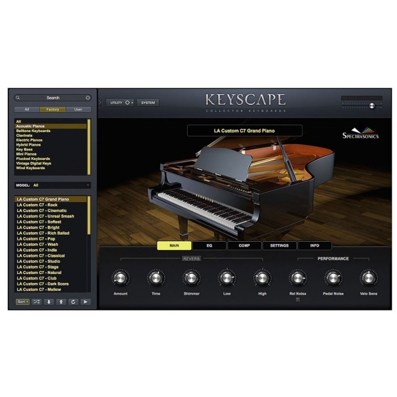 SPECTRASONICS - KEYSCAPE for sale at Global Audio Store - Virtual