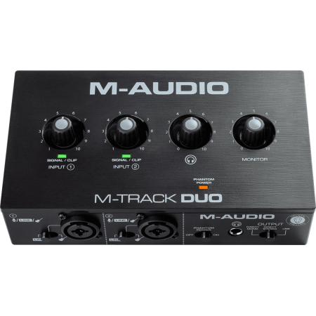 M-AUDIO - PRODUCER PACK 2 - MTRACK Duo interface and BX4D3 speakers