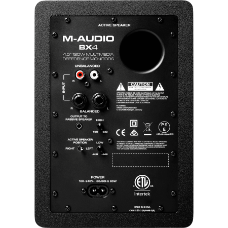 M-AUDIO - PRODUCER PACK 2 - MTRACK Duo interface and BX4D3 speakers