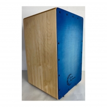 AL ANDALUS - CAJON SOLEA TURQUOISE - Cajon en bouleau (48x29,5x30cm) finition turquoise