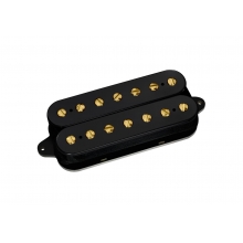 DIMARZIO - RNMAKR 7TM NCK DP723BK G - Micro guitare électrique 7 cordes Rainmaker noir et gold