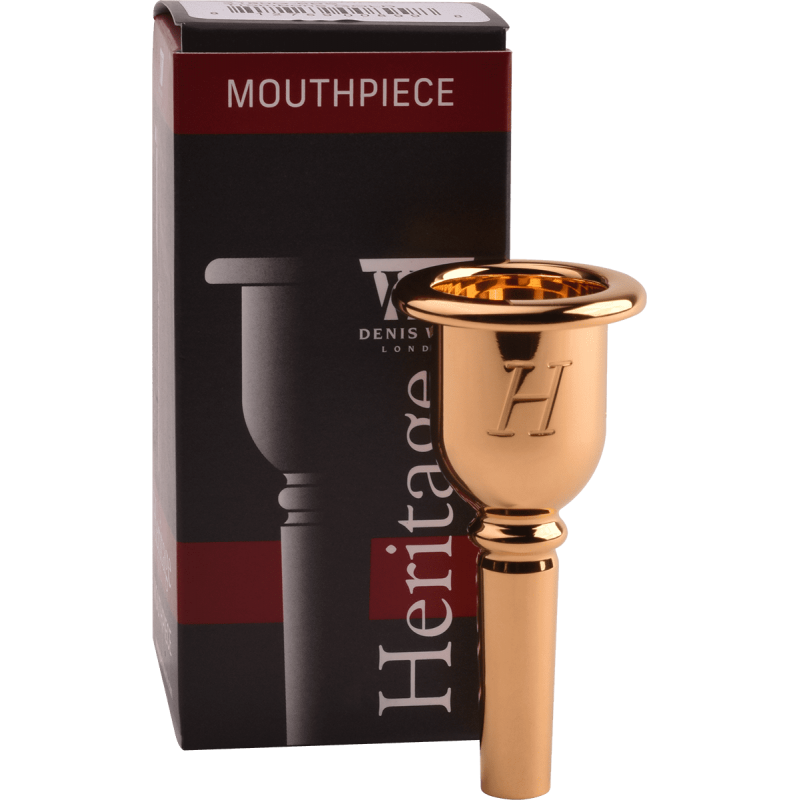 Heritage Trombone Mouthpiece – Gold Plated