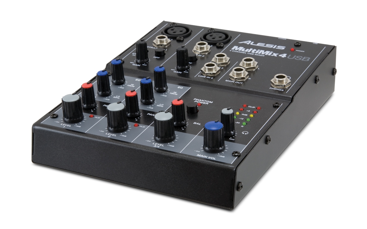 Alesis multimix 4 usb обзор