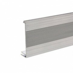 Adam Hall - Profilé Basemaker aluminium pour matériau 7 mm (Hauteur 100 mm)