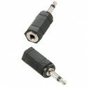 Adam Hall - Adapter 3,5 mm stereo Klinke female auf 3,5 mm mono Klinke male
