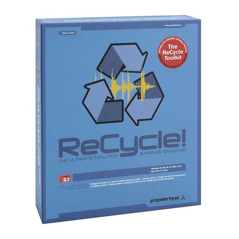 Propellerhead recycle 2.2.3 license number