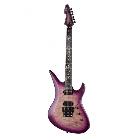 SCHECTER - NIKKI STRINGFIELD SIGNATURE A6 FLOYD ROSE MICRO SUSTAINIAC MAIDEN MIST