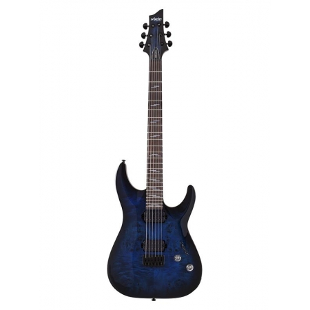 SCHECTER - OMEN ELITE 6 SEE THRU BLUE BURST