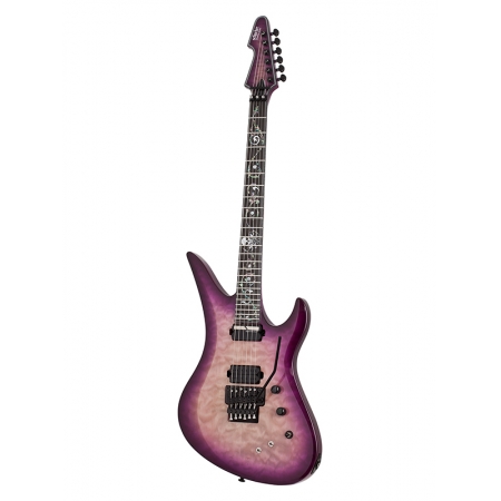 SCHECTER - NIKKI STRINGFIELD SIGNATURE A6 FLOYD ROSE MICRO SUSTAINIAC MAIDEN MIST