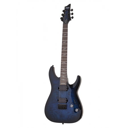 SCHECTER - OMEN ELITE 6 SEE THRU BLUE BURST