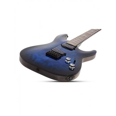 SCHECTER - OMEN ELITE 6 SEE THRU BLUE BURST