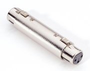 Adaptateur XLR- femelle/femelle