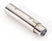 Adaptateur - XLR de 2 vers 3 pins