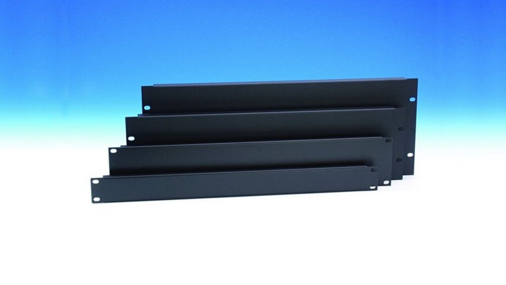 Adam Hall - U-shaped Rack Panel 1 U steel