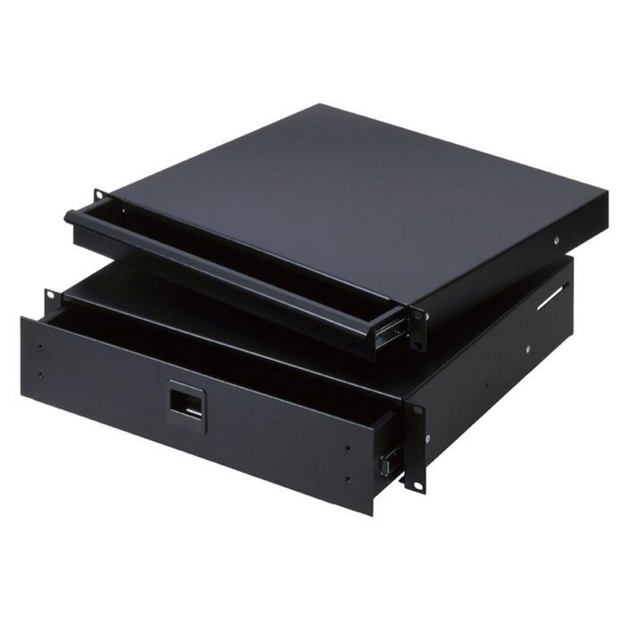 Adam Hall - 19" Economy Rack Drawer 2 U steel