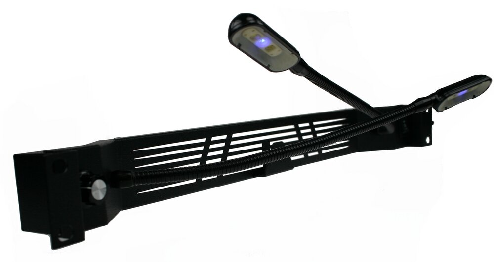 Adam Hall - LED Gooseneck Racklight - 2 Goosenecks