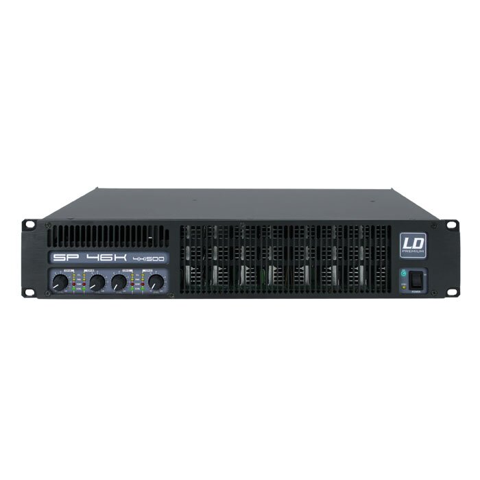 LD Premium - Professional Power Amplifier 4 x 1440 W 2 Ohm